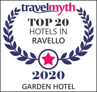 TravelMyth Award Top 20 Hotels in Ravello